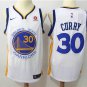 Stephen Curry #30 Men's Warriors Stitched Swingman Jersey Statement White