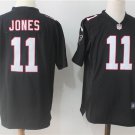 Men's Falcons Julio Jones 11 Black Game Jersey Stitched