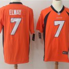 John Elway #7 Orange Denver Broncos Men's Player Game Jersey