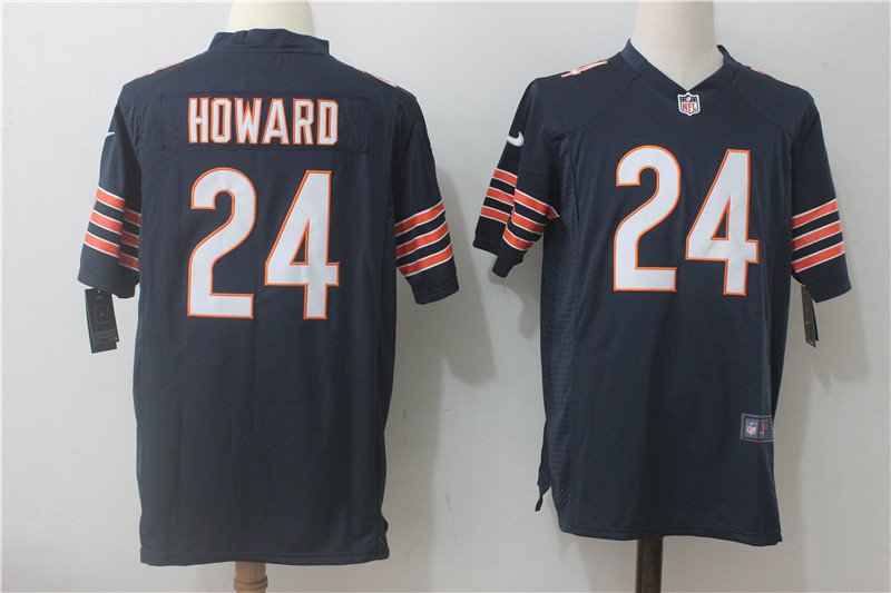 Men's Chicago Bears #24 Jordan Howard Player Game Jersey