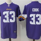 Dalvin Cook 33 Men's Purple Minnesota Vikings Player Game Jersey