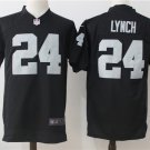 LYNCH 24 Oakland Raiders Men's Player Game Jersey Black