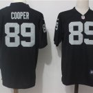 Amari Cooper #89 Men's Raiders Black Player Game Jersey Stitched