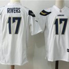 Men's Chargers #17 Philip Rivers Player Game Jersey White