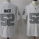MACK 52th Men's Raiders Color Rush Limited Player Jersey White