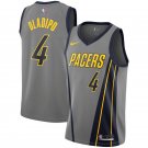 Victor Oladipo #4 Men's Pacers 1819 City Edition Swingman Jersey Gray