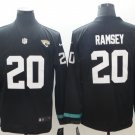Men's Jaguars Jalen Ramsey #20 Long Sleeve Football Jersey Black