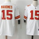 Men's Chiefs Patrick Mahomes 15th Limited Game Jersey White