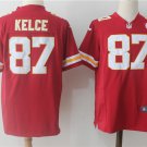 Men's Chiefs #87 Travis Kelce Red Limited Game Jersey