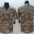 Men's Bills #17 Josh Allen Salute to Service Limited Jersey Camo