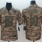 Men's Bears #10 Mitchell Trubisky Salute to Service Limited Player Jersey Camo