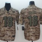 Men's Bengals #18 AJ Green Salute to Service Limited Player Jersey Camo