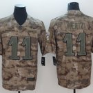 Men's Eagles Carson Wentz #11 Camo Salute to Service Player  Limited Jersey