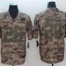 Men's Giants Saquon Barkley #26 Salute to Service Limited Player Jersey Camo