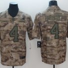 Men's Cowboys Dak Prescott #4 Camo Salute to Service Player  Limited Jersey