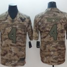 Men's Texans Deshaun Watson #4 Salute to Service Limited Player Jersey Camo