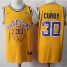 CURRY 30th Men's Warriors Gold Classic Swingman Jersey Replica