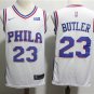 Men's 76ers Jimmy Butler #23 White Swingman jersey Stitched