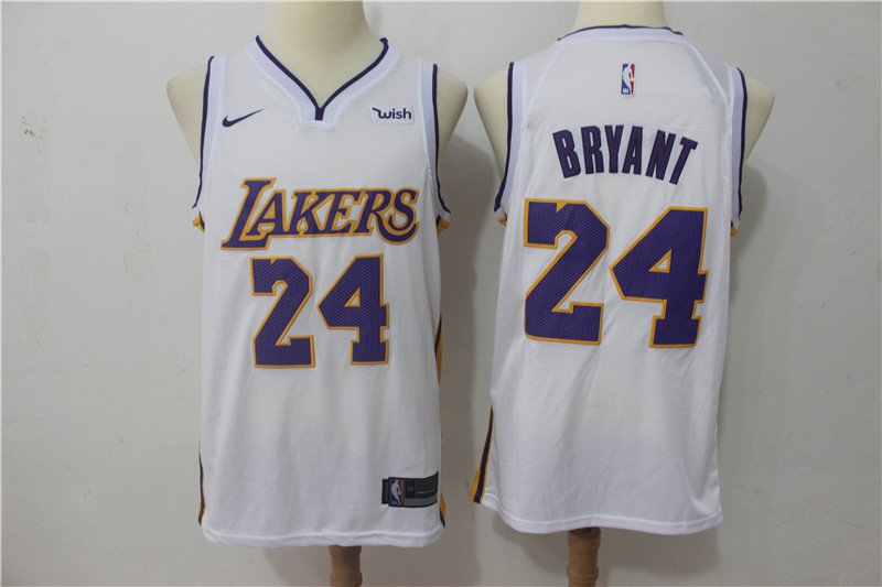 Brandon Ingram #14 Men's Lakers White Swingman Jersey Stitched