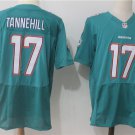 Ryan Tannehill #17 Men's Dolphins Green Elite Football Jersey Stitched