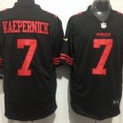 Colin Kaepernick 7th San Francisco 49ers Men's Color Rush Limited Player Jersey Black,Jersey Sale