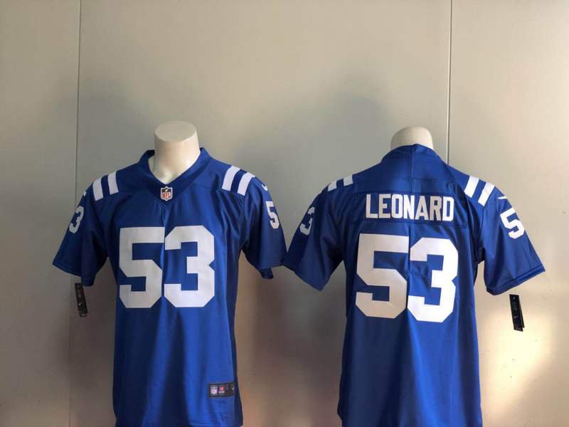 Darius Leonard #53 Indianapolis Colts Royal Limited Player Jersey
