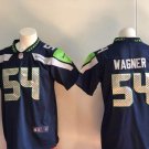 Bobby Wagner #54 Men's Seattle Seahawks Limited Player Jersey Blue