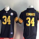 Edmunds 34th Men's Steelers Color Rush Limited Player Jersey Black