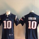 Josh Gordon #10 Men's Patriots Limited Player Jersey Navy