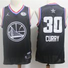 Men's Golden State Warriors All Star Stephen Curry #30 Basketball Jersey