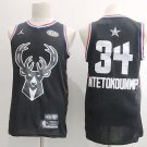Men's Milwaukee Bucks All Star Game Antetokounmpo #34 Swingman Jersey Black