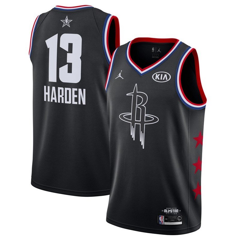 Men's Rockets All Star Game #13 James Harden Swingman Jersey