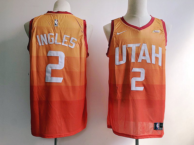 Joe Ingles #2 Men's Utah Jazz City Edition Swingman Jersey