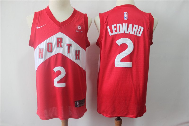 Men's Raptors #2 Kawhi Leonard Replica Basketball Jersey