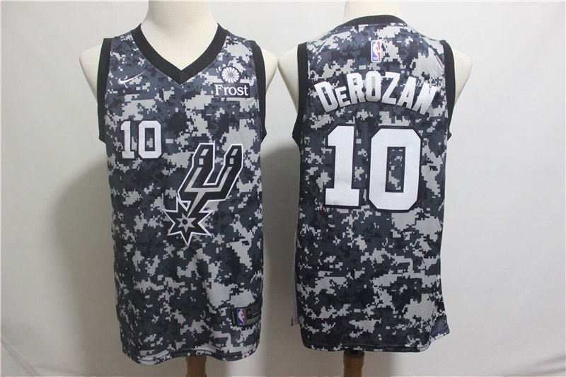 Men's Spurs DeMar DeRozan #10 City Edition Swingman Jersey