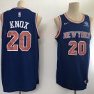 Men's Knicks Kevin Knox #20 Blue Swingman Jersey