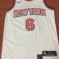 Men's Knicks Porzingis 6 White Swingman Jersey Statement