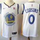 DeMarcus Cousins #0 Men's Warriors Stitched Swingman Jersey Statement White