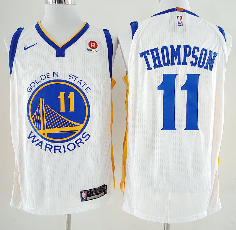 Klay Thompson #11 Golden Warriors Men's Swingman Jersey Statement