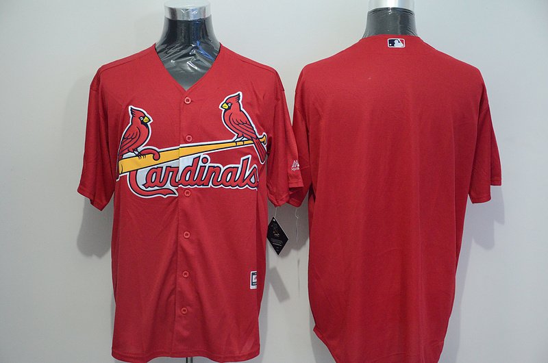 Men's ST. Louis Cardinals Blank Cool Base Jersey Replica