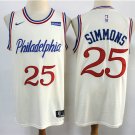Men's Philadelphia 76ers Ben Simmons #25 City Edition Swingman Jersey