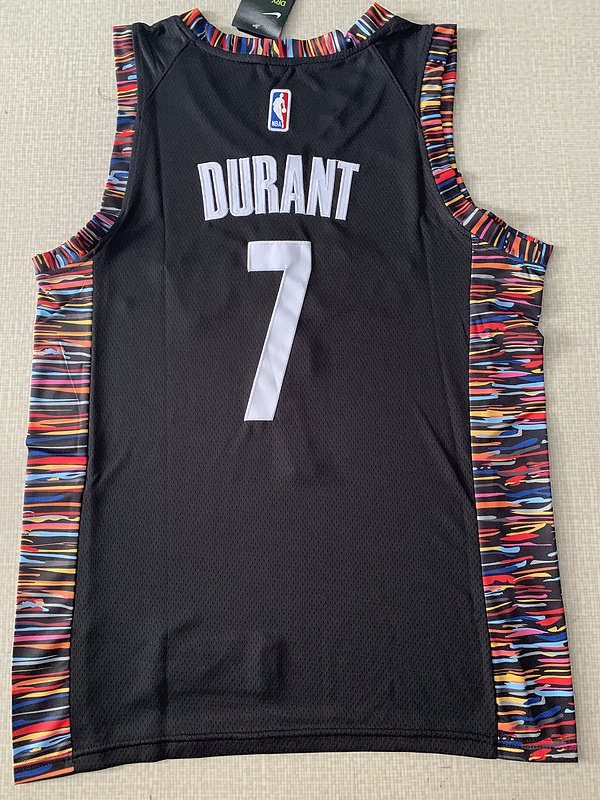 Brooklyn Nets  Durant 7th Men's Basketball Jersey City Edition