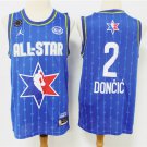 Men's Dallas Mavericks All Star Doncic 77 Stitched Swingman Jersey