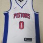 Men's Detroit Pistons Andre Drummond #0 Stitched Basketball Jersey White