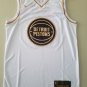 Men's Detroit Pistons Derrick Rose #25 Platinum Fan Edition Jersey