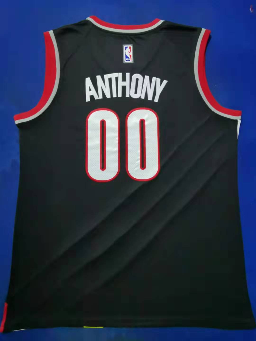 Men's Portland Trail Blazers Anthony #00 Icon Edition Swingman Jersey