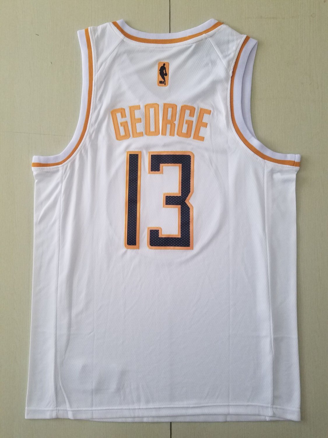 LA Clippers #13 George White Platinum Jersey Yupoo