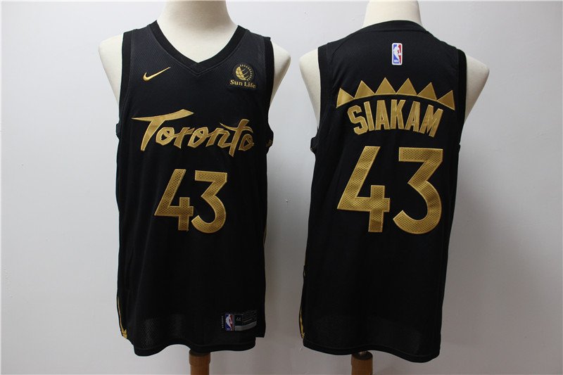 Pascal Siakam #43 Men's Toronto Raptors City Edition Replica Jersey
