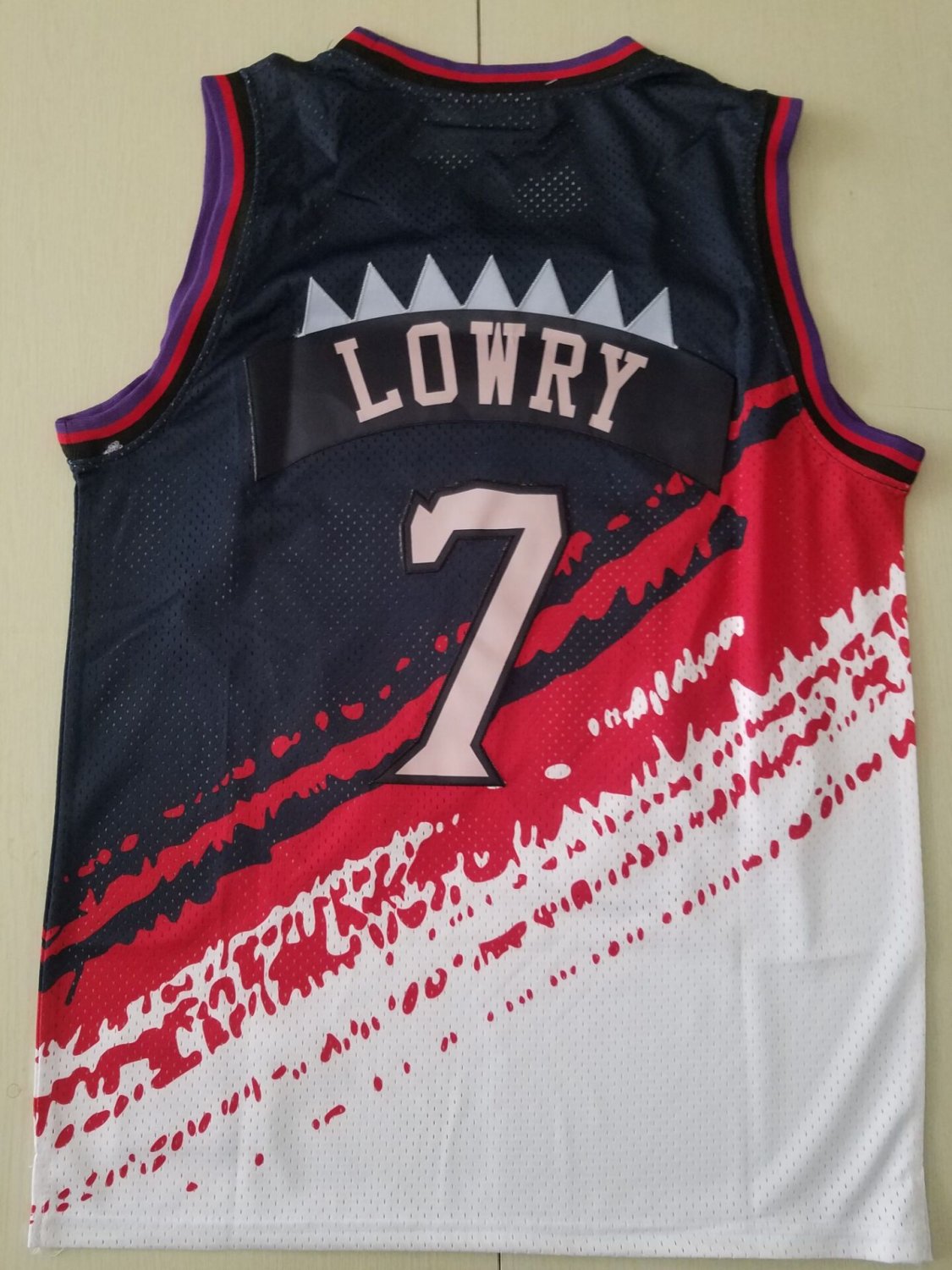 Kyle Lowry #7 Men's Toronto Raptors City Edition Replica Jersey