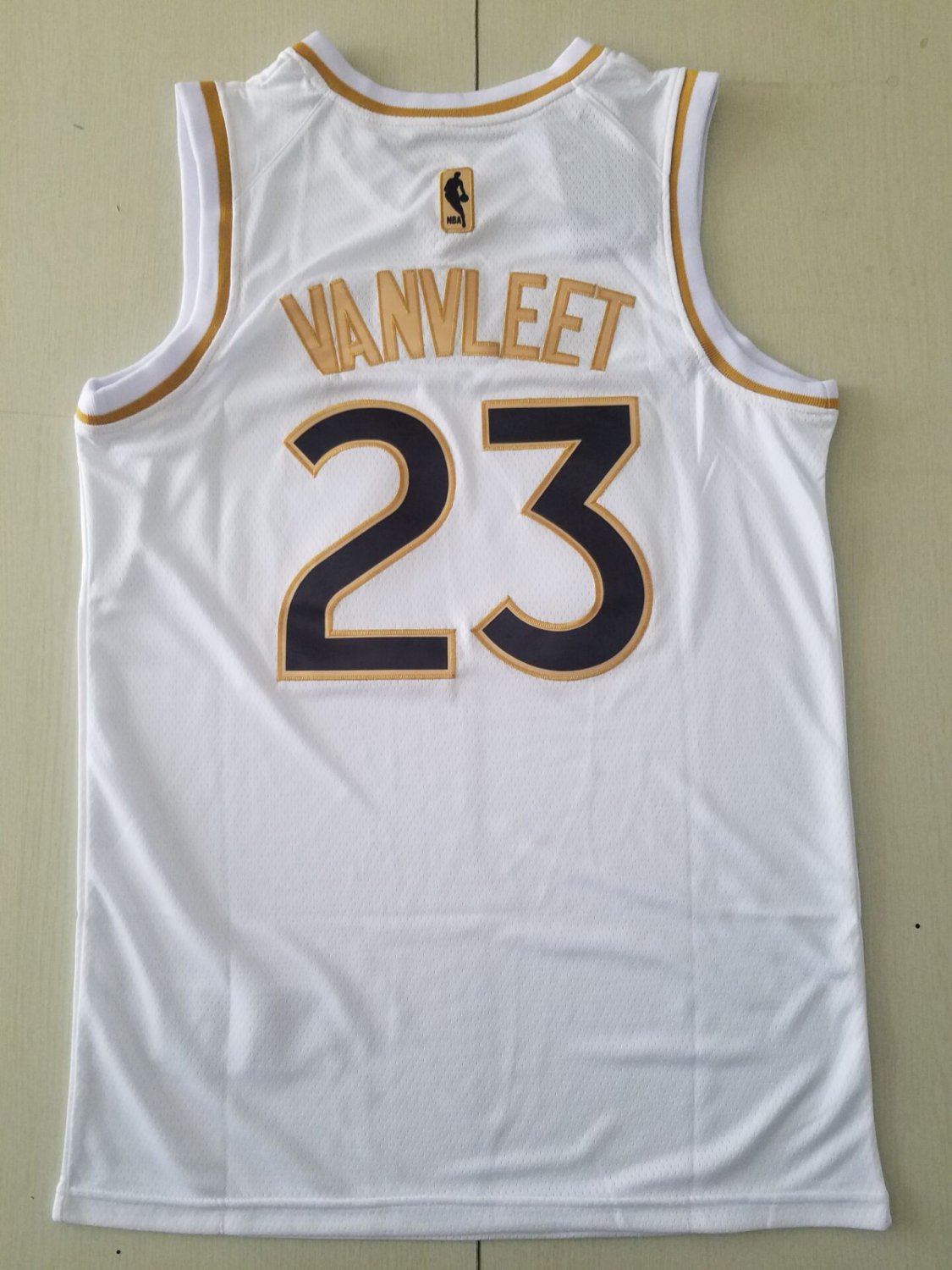 VanVleet #23 Toronto Raptors Men's White Platinum Jersey Yupoo